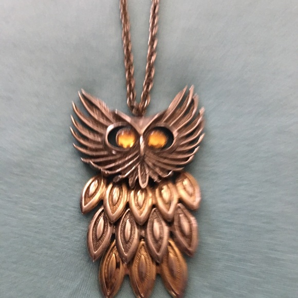 Anthropologie Owl Necklace